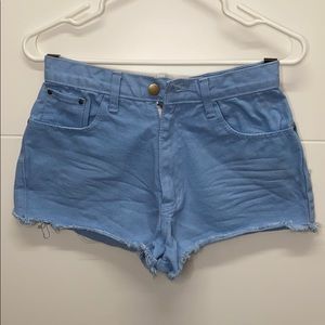Blue Sky Denim Shorts